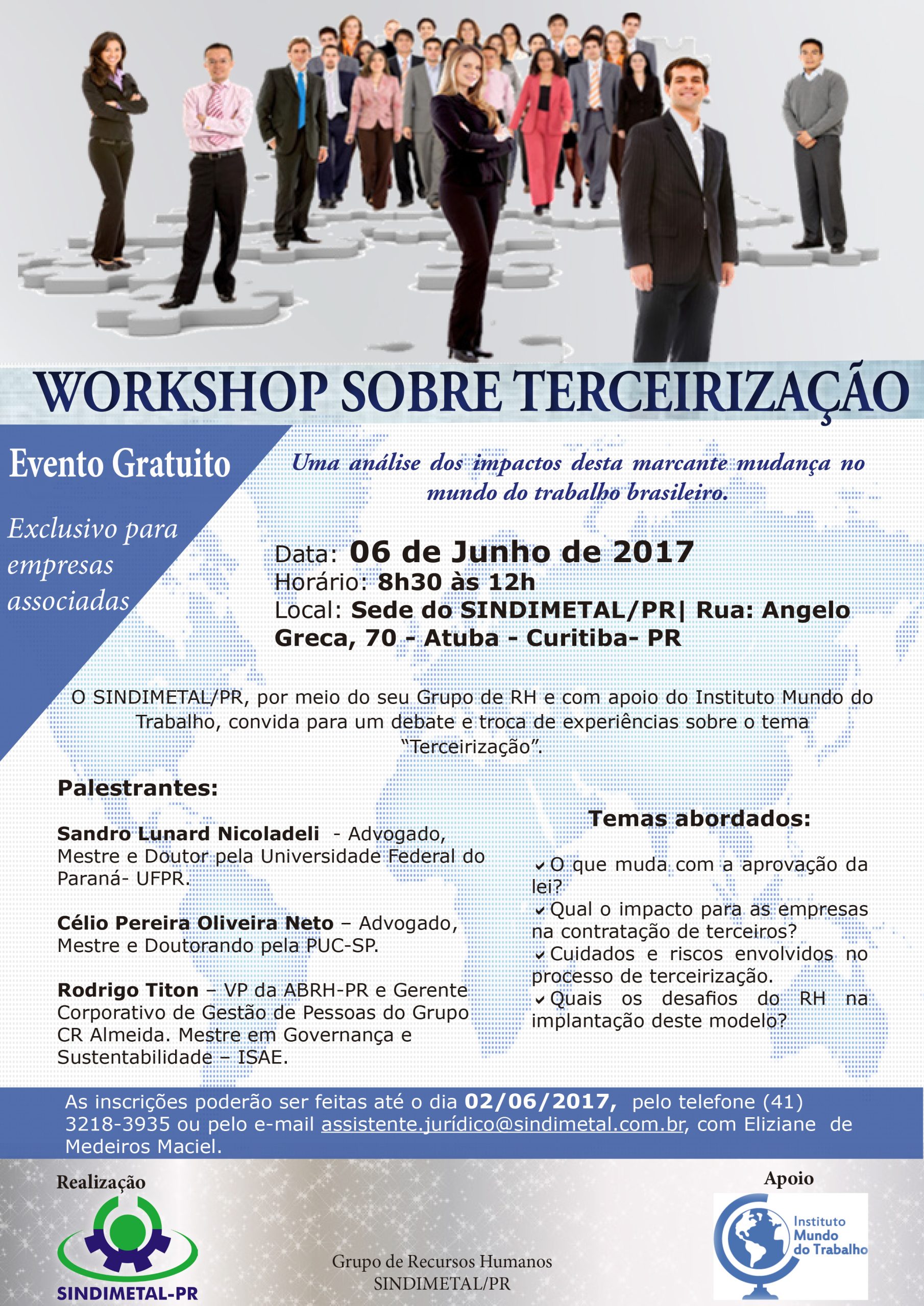 CONVITE TERCEIRIZACAO