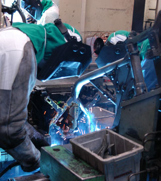 Trabalhadores da indústria